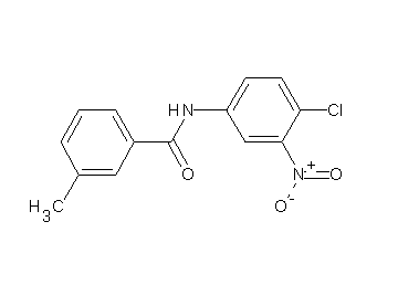 N-(4-chloro-3-nitrophenyl)-3-methylbenzamide