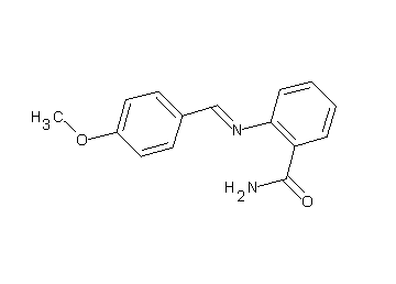 2-[(4-methoxybenzylidene)amino]benzamide