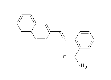 2-[(2-naphthylmethylene)amino]benzamide