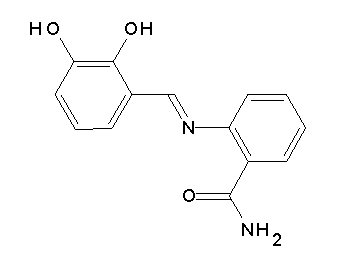 2-[(2,3-dihydroxybenzylidene)amino]benzamide
