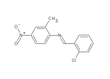N-(2-chlorobenzylidene)-2-methyl-4-nitroaniline
