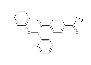 1-(4-{[2-(benzyloxy)benzylidene]amino}phenyl)ethanone - Click Image to Close