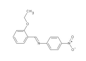 N-(2-ethoxybenzylidene)-4-nitroaniline