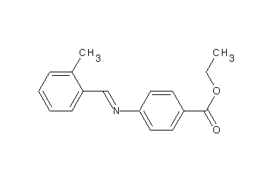 ethyl 4-[(2-methylbenzylidene)amino]benzoate