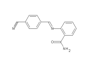 2-[(4-cyanobenzylidene)amino]benzamide