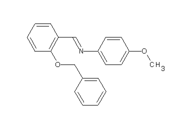 N-[2-(benzyloxy)benzylidene]-4-methoxyaniline