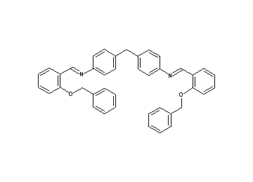 4,4'-methylenebis{N-[2-(benzyloxy)benzylidene]aniline} - Click Image to Close