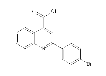 2-(4-bromophenyl)-4-quinolinecarboxylic acid