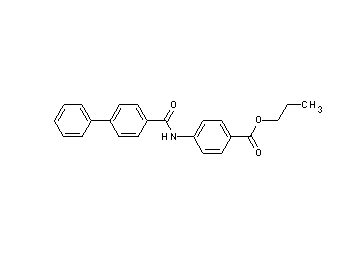 propyl 4-[(4-biphenylylcarbonyl)amino]benzoate