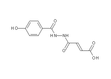 4-[2-(4-hydroxybenzoyl)hydrazino]-4-oxo-2-butenoic acid - Click Image to Close
