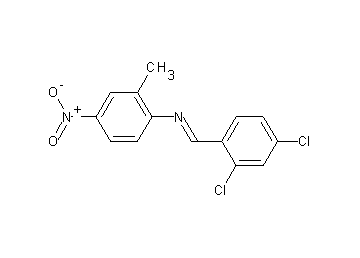 N-(2,4-dichlorobenzylidene)-2-methyl-4-nitroaniline