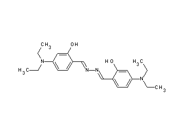 2,2'-[1,2-hydrazinediylidenedi(methylylidene)]bis[5-(diethylamino)phenol]