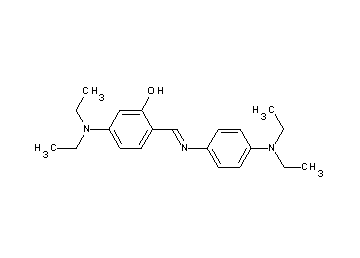 5-(diethylamino)-2-({[4-(diethylamino)phenyl]imino}methyl)phenol