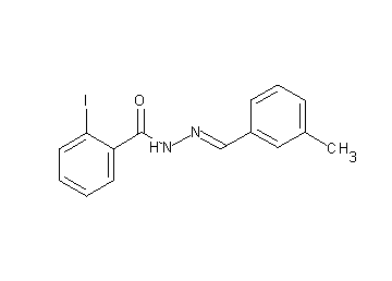 2-iodo-N'-(3-methylbenzylidene)benzohydrazide