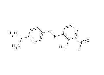 N-(4-isopropylbenzylidene)-2-methyl-3-nitroaniline