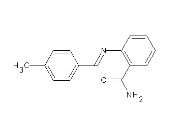 2-[(4-methylbenzylidene)amino]benzamide