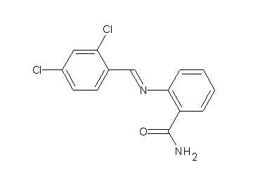 2-[(2,4-dichlorobenzylidene)amino]benzamide