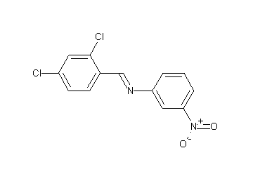 N-(2,4-dichlorobenzylidene)-3-nitroaniline