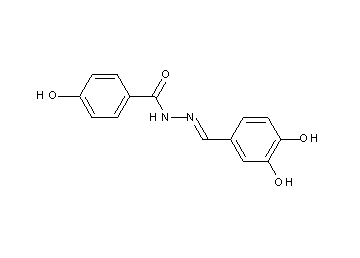 N'-(3,4-dihydroxybenzylidene)-4-hydroxybenzohydrazide