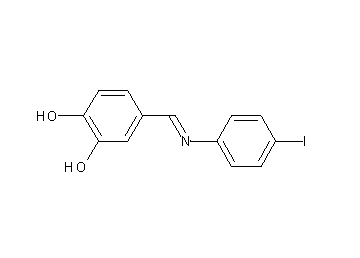4-{[(4-iodophenyl)imino]methyl}-1,2-benzenediol