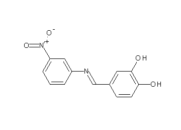 4-{[(3-nitrophenyl)imino]methyl}-1,2-benzenediol