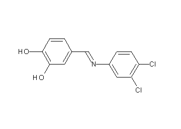 4-{[(3,4-dichlorophenyl)imino]methyl}-1,2-benzenediol
