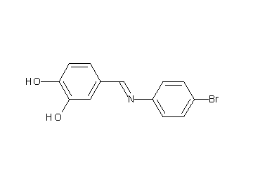 4-{[(4-bromophenyl)imino]methyl}-1,2-benzenediol