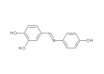 4-{[(4-hydroxyphenyl)imino]methyl}-1,2-benzenediol