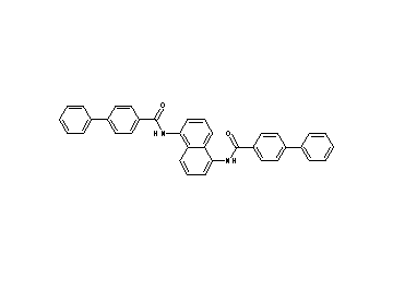 N,N'-1,5-naphthalenediyldi(4-biphenylcarboxamide)