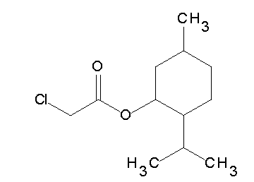 2-isopropyl-5-methylcyclohexyl chloroacetate