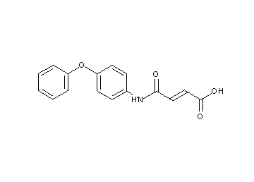 4-oxo-4-[(4-phenoxyphenyl)amino]-2-butenoic acid