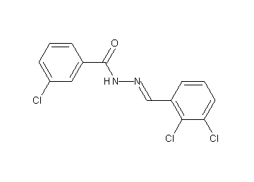 3-chloro-N'-(2,3-dichlorobenzylidene)benzohydrazide