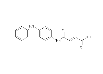 4-[(4-anilinophenyl)amino]-4-oxo-2-butenoic acid