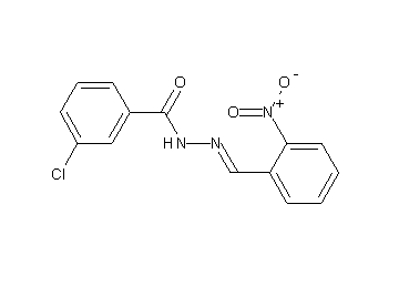3-chloro-N'-(2-nitrobenzylidene)benzohydrazide