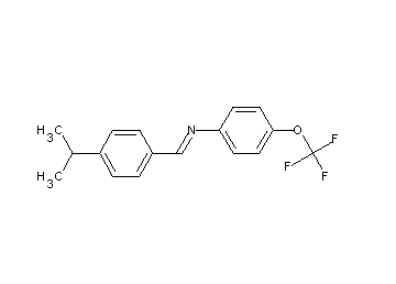 N-(4-isopropylbenzylidene)-4-(trifluoromethoxy)aniline
