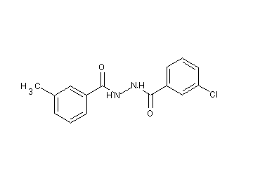3-chloro-N'-(3-methylbenzoyl)benzohydrazide