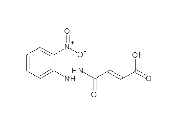 4-[2-(2-nitrophenyl)hydrazino]-4-oxo-2-butenoic acid