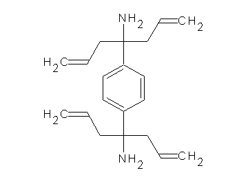 4,4'-(1,4-phenylene)bis(1,6-heptadien-4-amine)