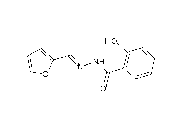 N'-(2-furylmethylene)-2-hydroxybenzohydrazide - Click Image to Close