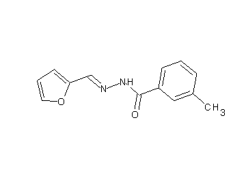 N'-(2-furylmethylene)-3-methylbenzohydrazide - Click Image to Close