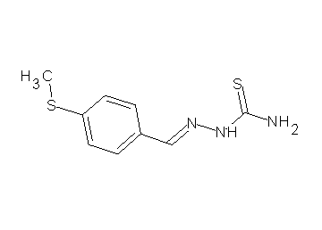 4-(methylsulfanyl)benzaldehyde thiosemicarbazone
