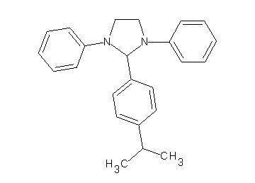 2-(4-isopropylphenyl)-1,3-diphenylimidazolidine