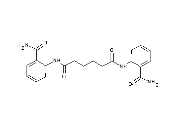 N,N'-bis[2-(aminocarbonyl)phenyl]hexanediamide
