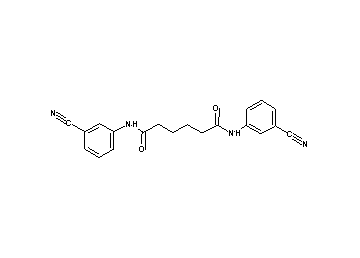 N,N'-bis(3-cyanophenyl)hexanediamide