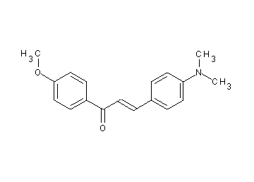 3-[4-(dimethylamino)phenyl]-1-(4-methoxyphenyl)-2-propen-1-one