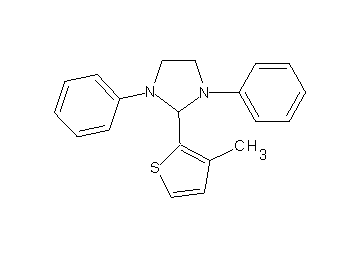 2-(3-methyl-2-thienyl)-1,3-diphenylimidazolidine