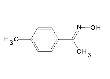 1-(4-methylphenyl)ethanone oxime 1-(4-methylphenyl)ethanone oxime
