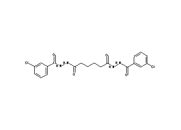 N'1,N'6-bis(3-chlorobenzoyl)hexanedihydrazide