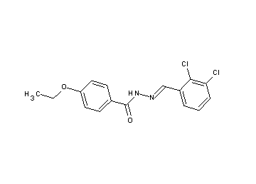 N'-(2,3-dichlorobenzylidene)-4-ethoxybenzohydrazide