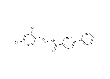 N'-(2,4-dichlorobenzylidene)-4-biphenylcarbohydrazide